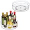mDesign Lazy Susan Open Turntable Spinner for Kitchen and Bathroom
